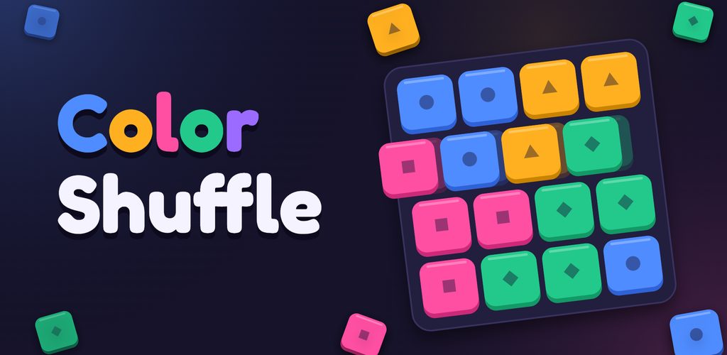 ColorShuffle: a grid of colorful sliding tiles